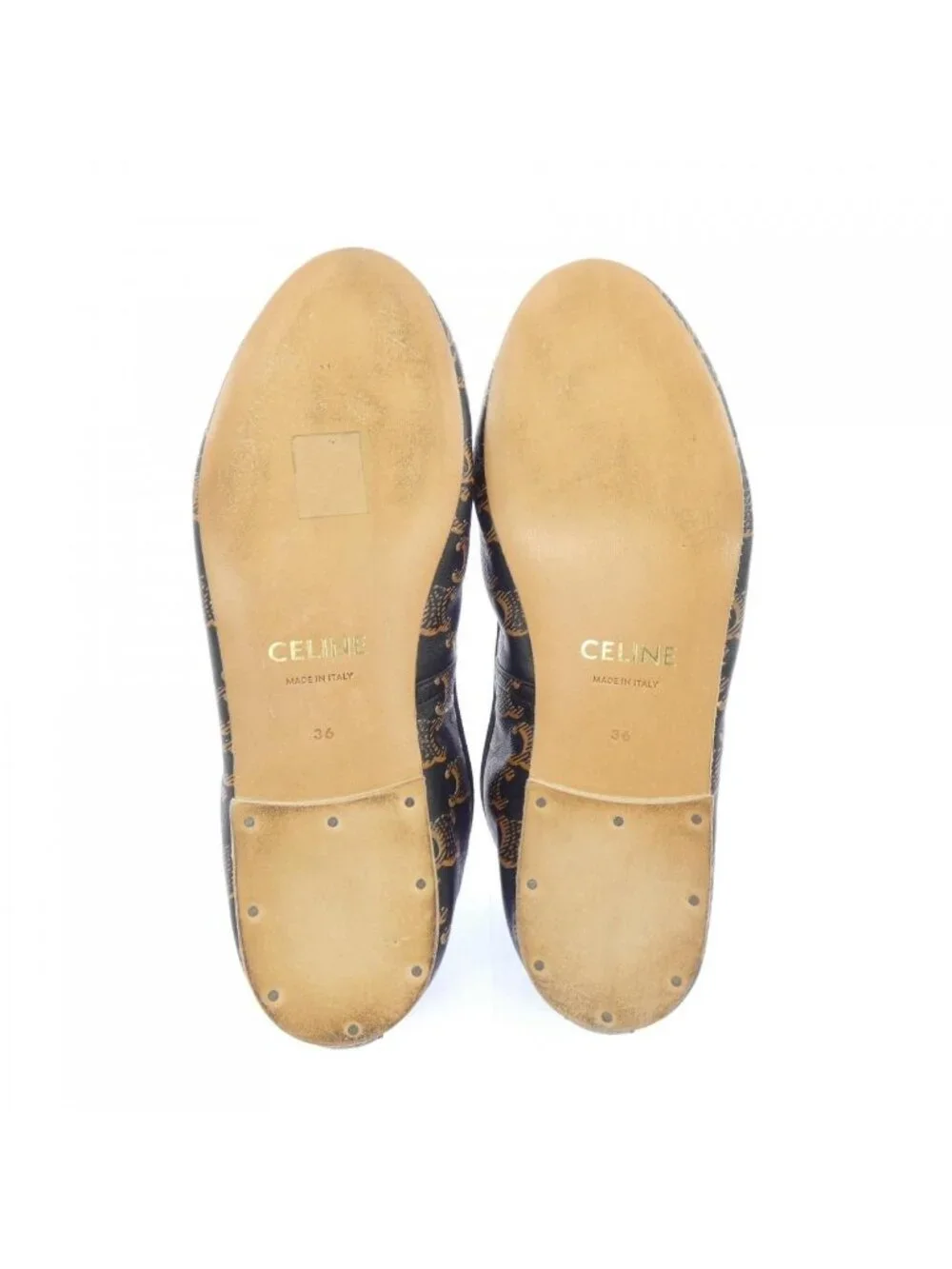 Celine Ballerina Triomphe Flat Shoes